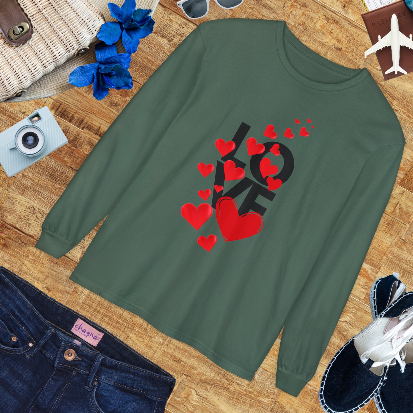 💖LOVE - Heart & Soul Long Sleeve Tee