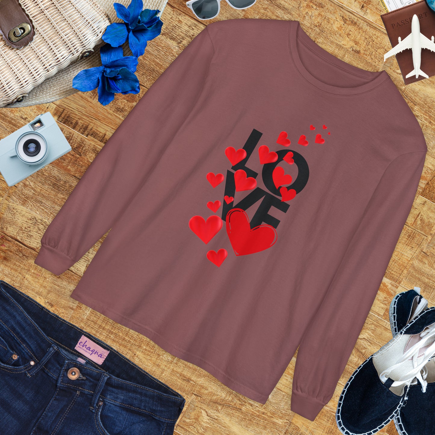💖LOVE - Heart & Soul Long Sleeve Tee