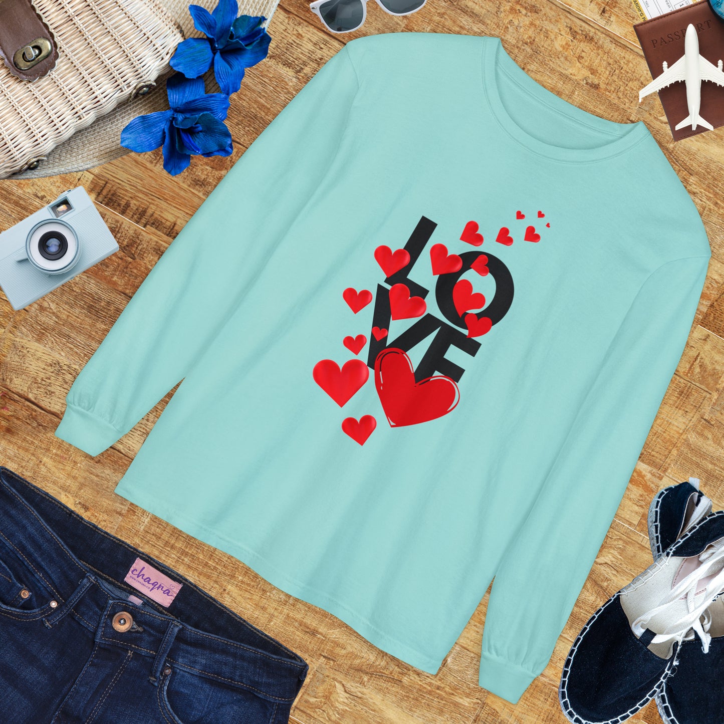 💖LOVE - Heart & Soul Long Sleeve Tee
