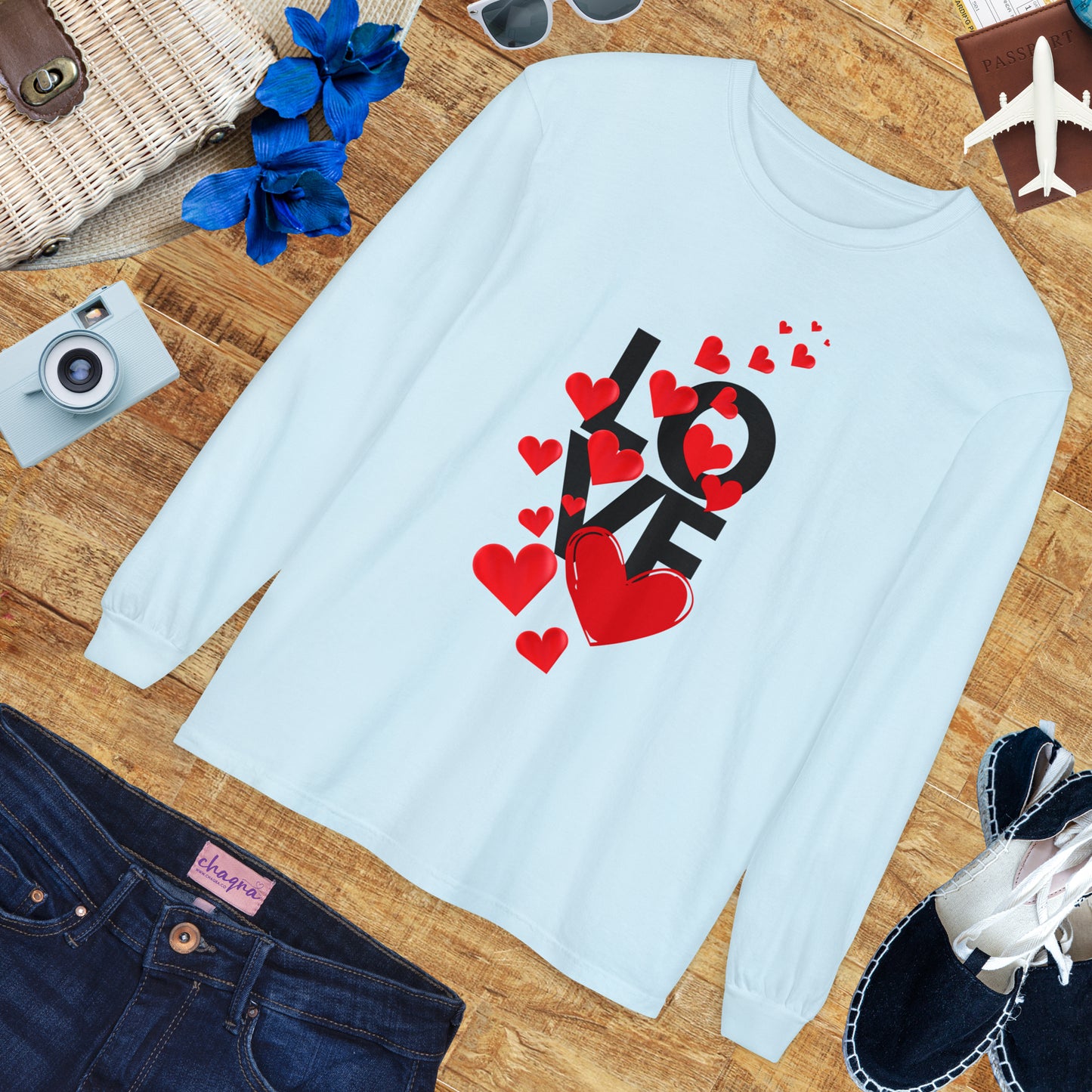 💖LOVE - Heart & Soul Long Sleeve Tee