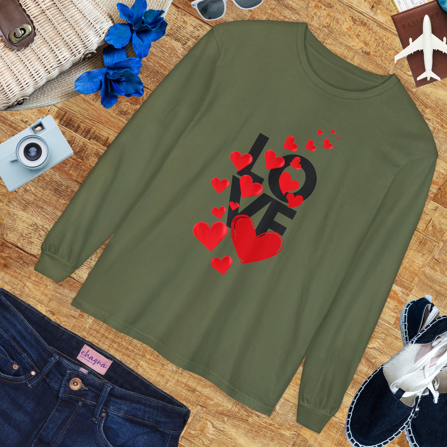 💖LOVE - Heart & Soul Long Sleeve Tee