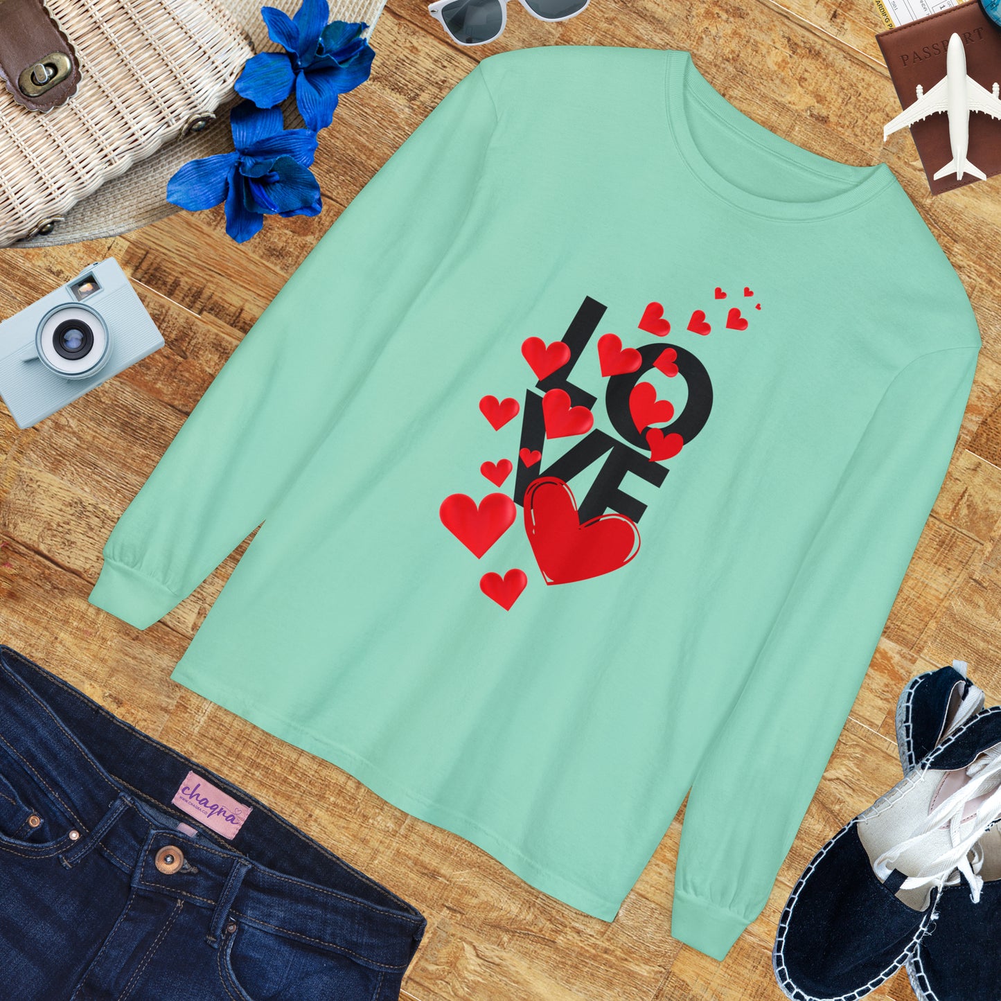 💖LOVE - Heart & Soul Long Sleeve Tee