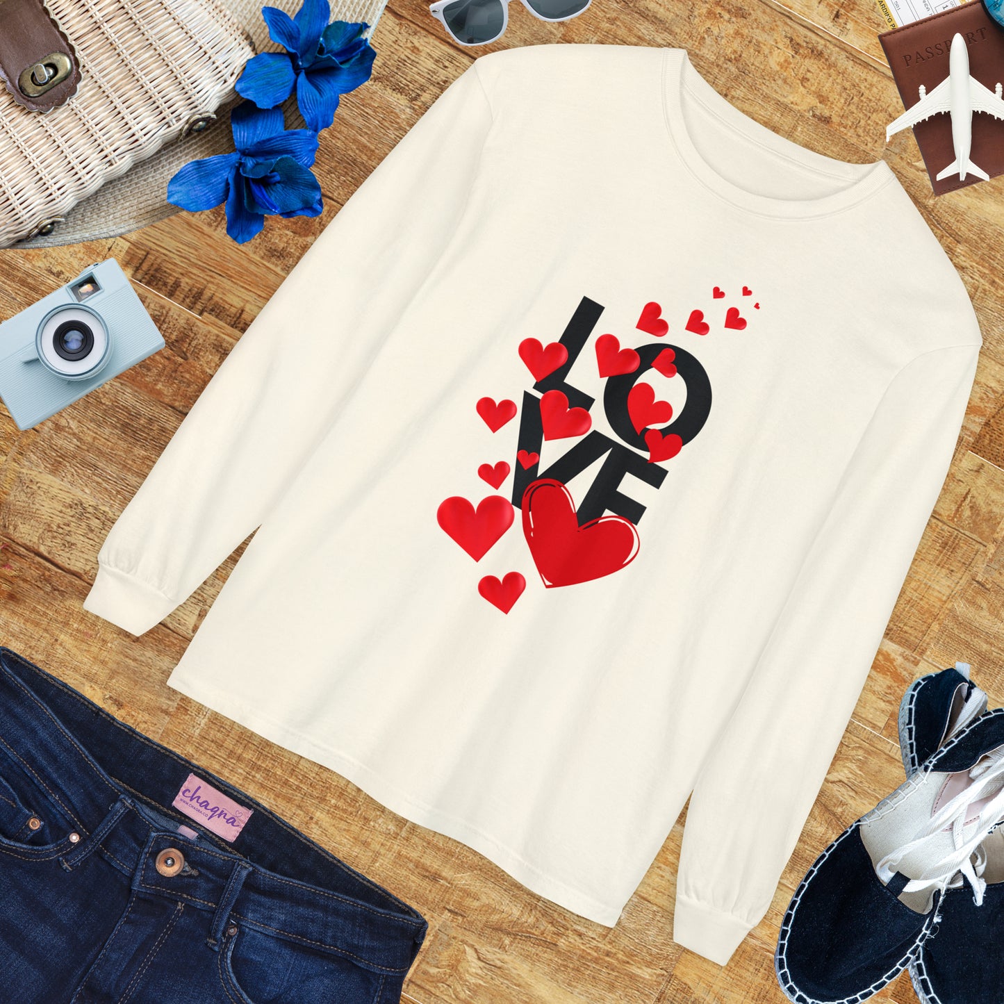 💖LOVE - Heart & Soul Long Sleeve Tee