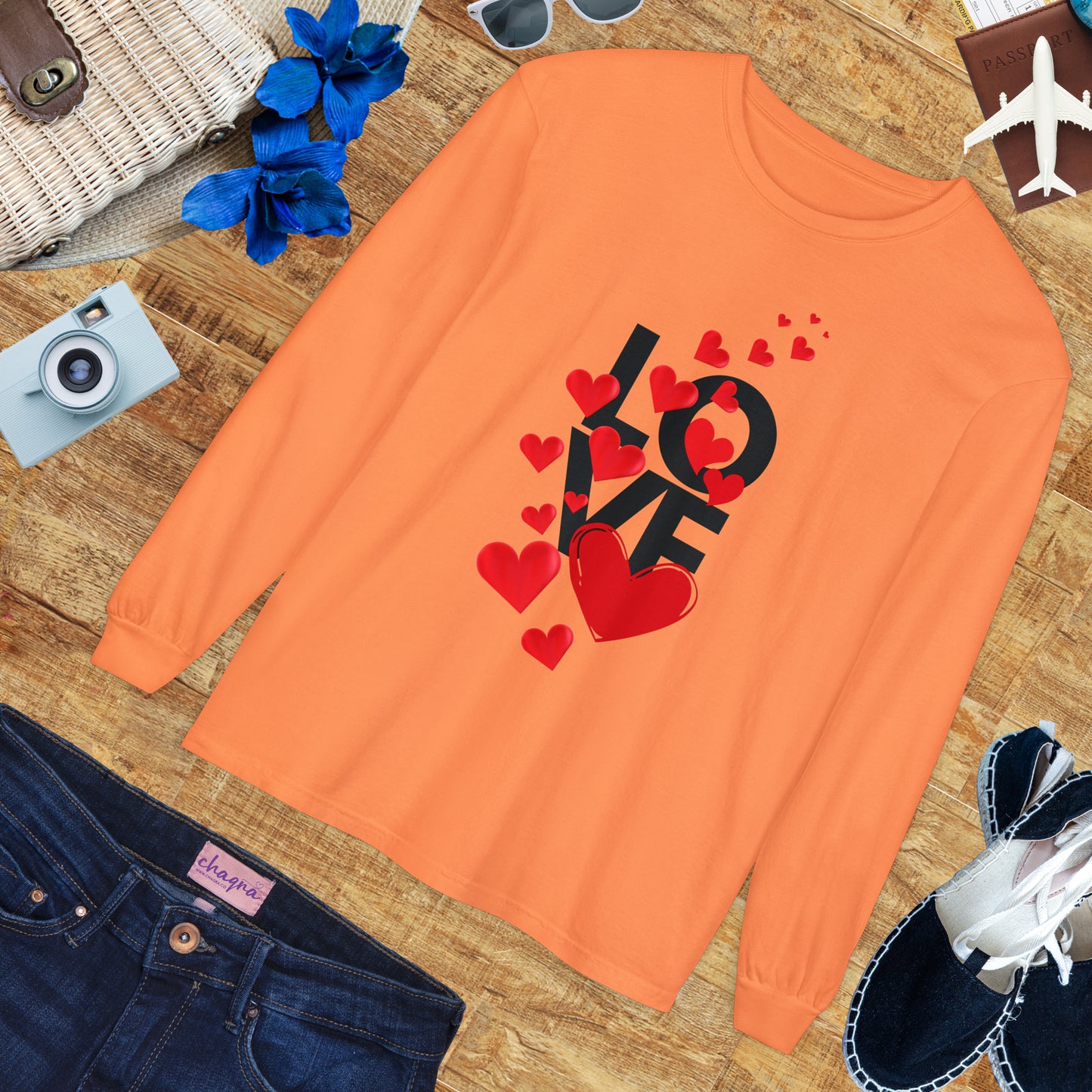 💖LOVE - Heart & Soul Long Sleeve Tee
