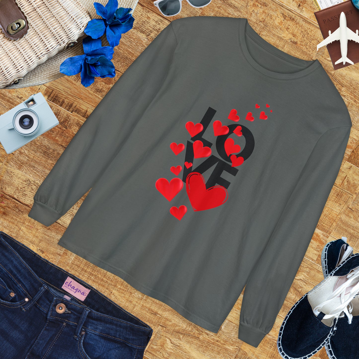 💖LOVE - Heart & Soul Long Sleeve Tee
