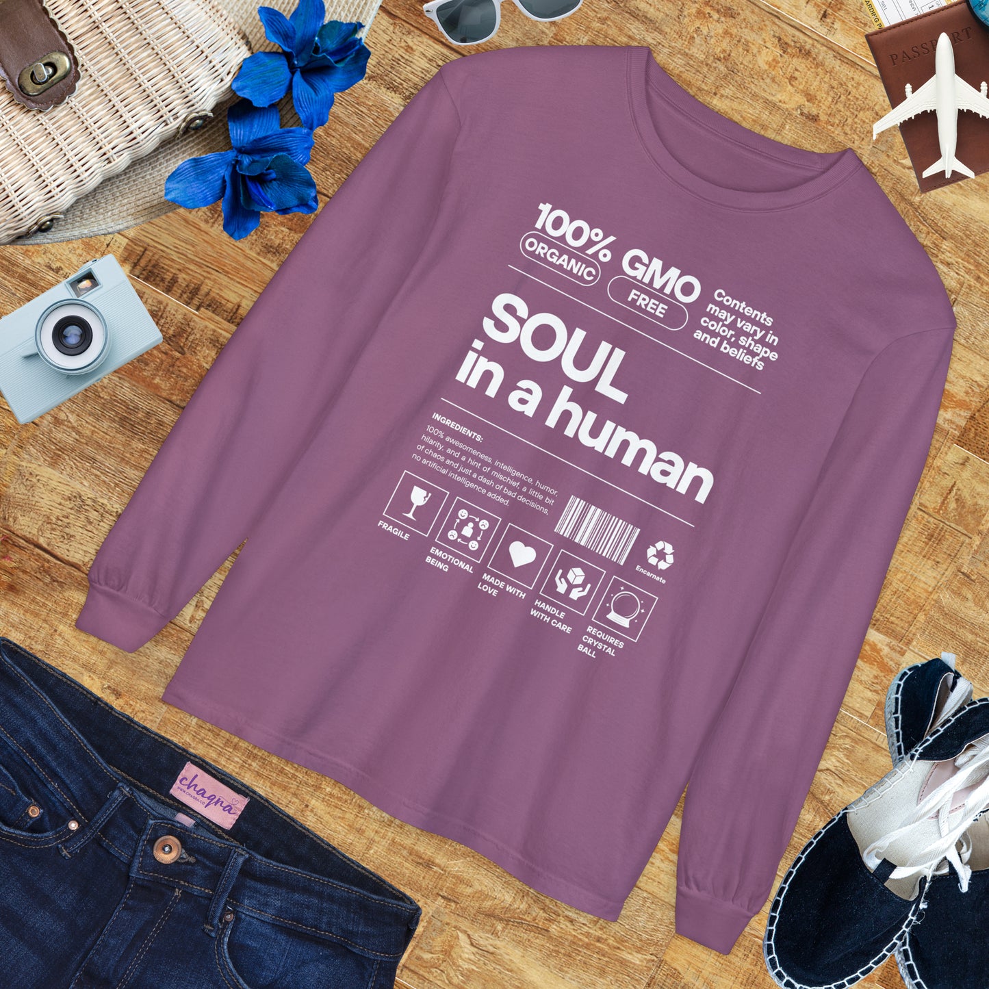 🌟Soul in a Human FUN Fact - Long Sleeve Tee