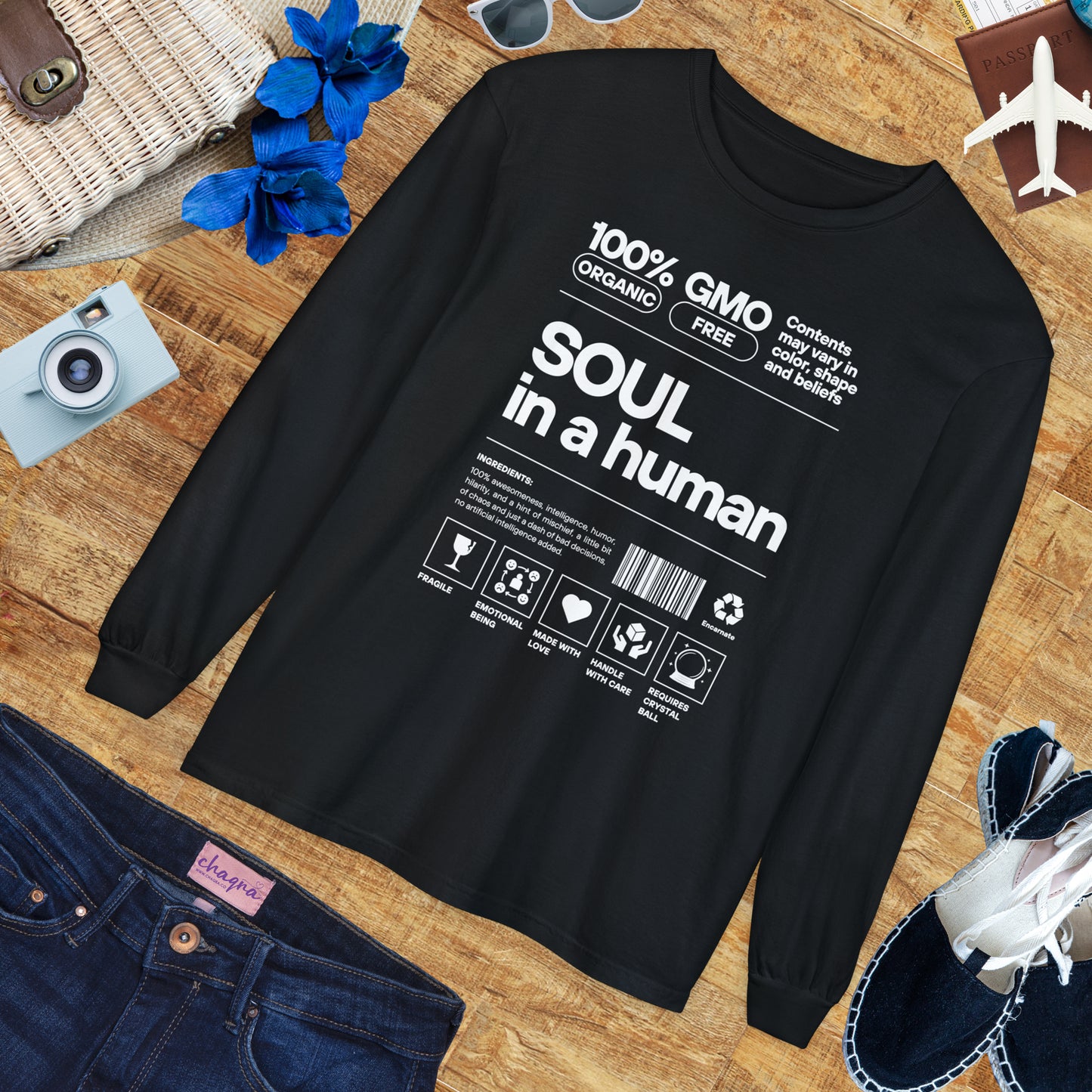 🌟Soul in a Human FUN Fact - Long Sleeve Tee
