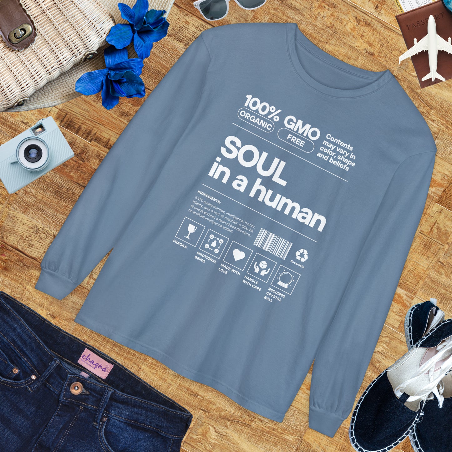 🌟Soul in a Human FUN Fact - Long Sleeve Tee