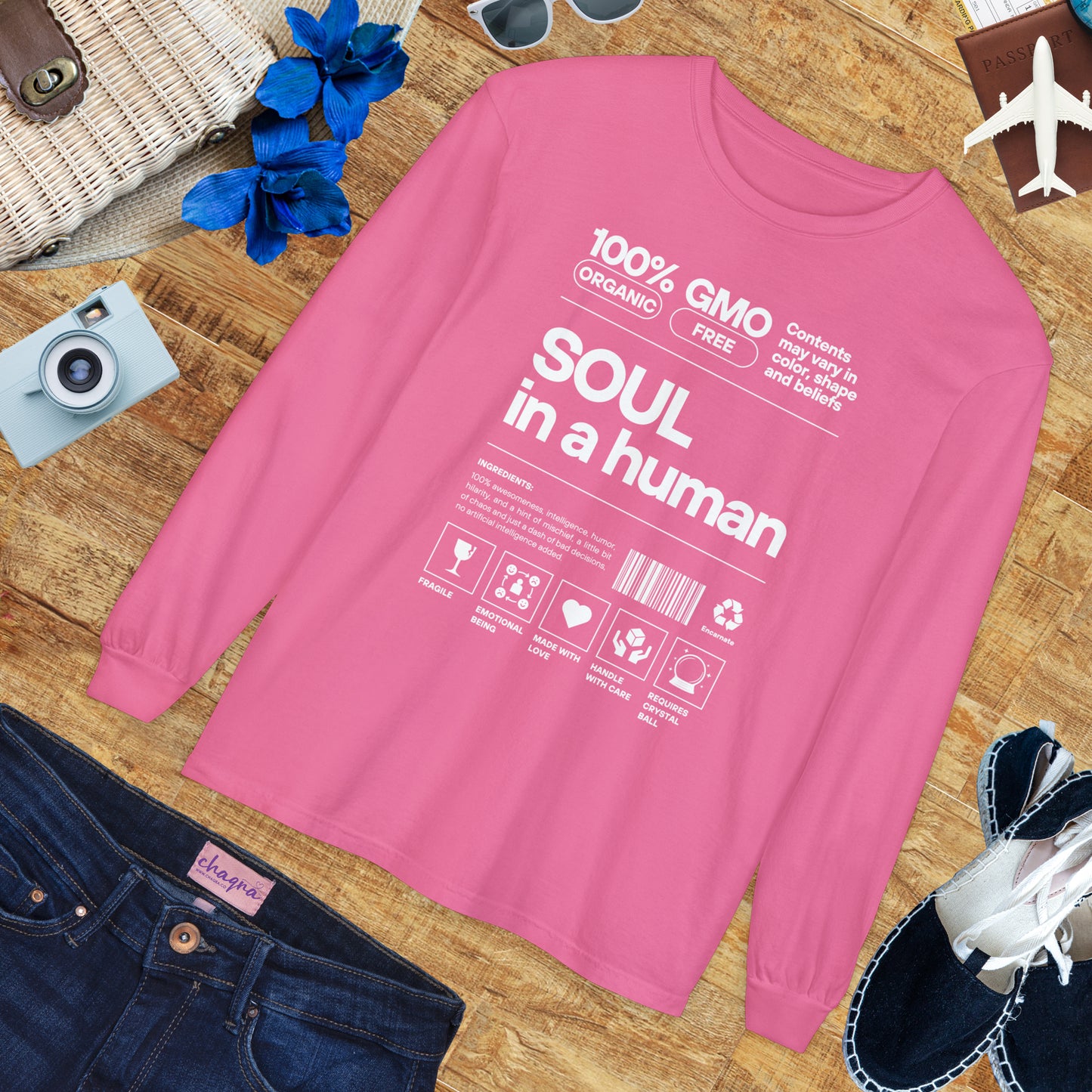 🌟Soul in a Human FUN Fact - Long Sleeve Tee