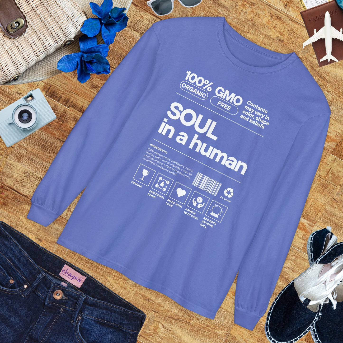 🌟Soul in a Human FUN Fact - Long Sleeve Tee