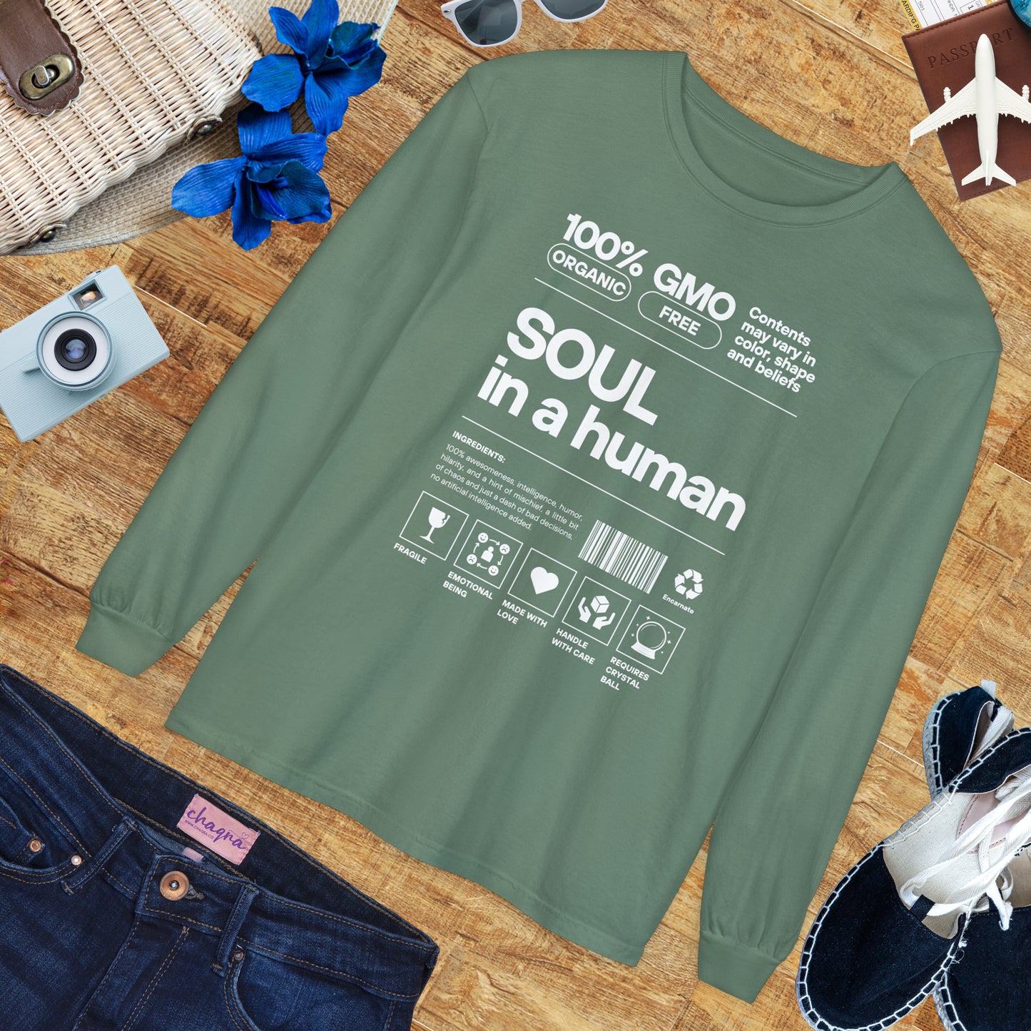 🌟Soul in a Human FUN Fact - Long Sleeve Tee
