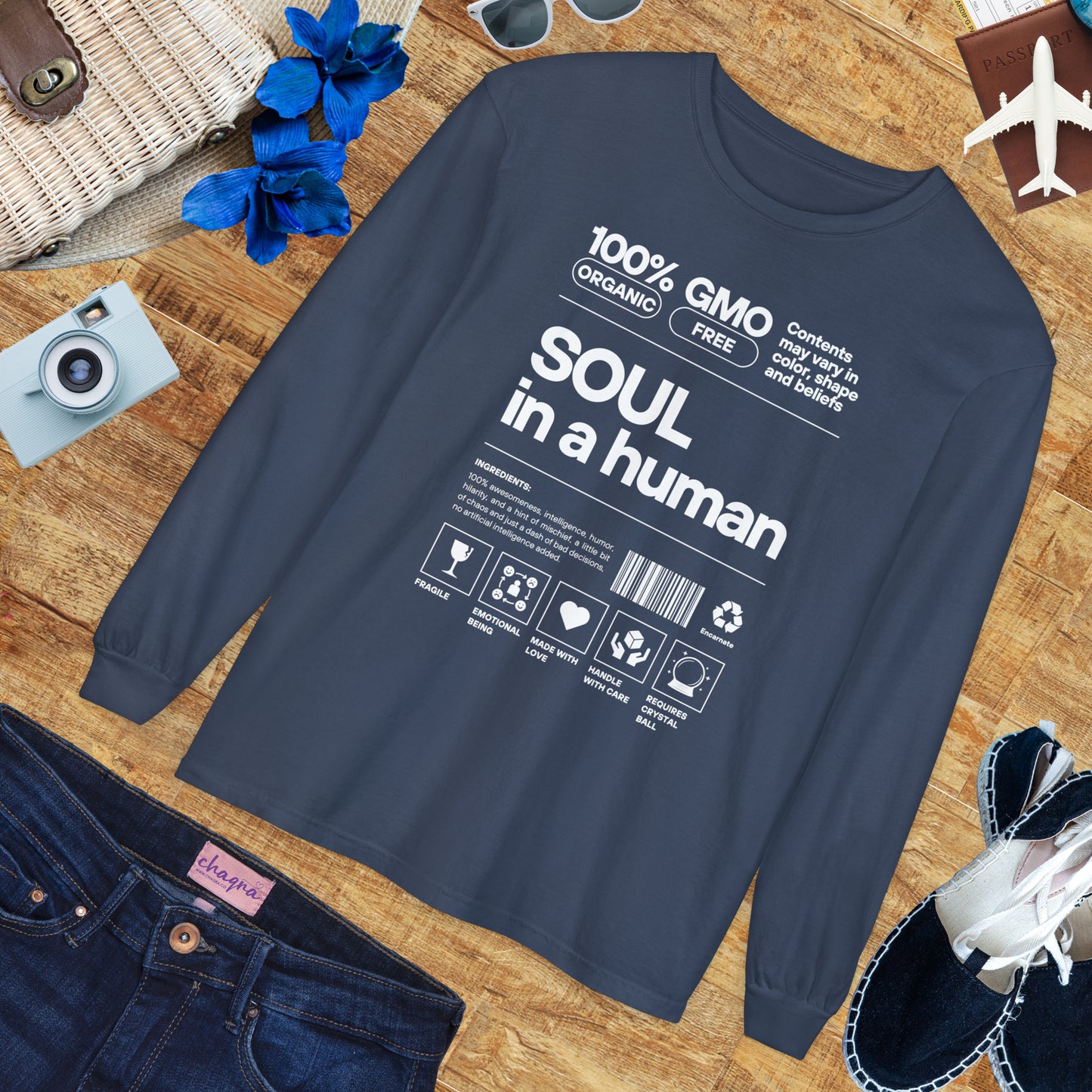 🌟Soul in a Human FUN Fact - Long Sleeve Tee