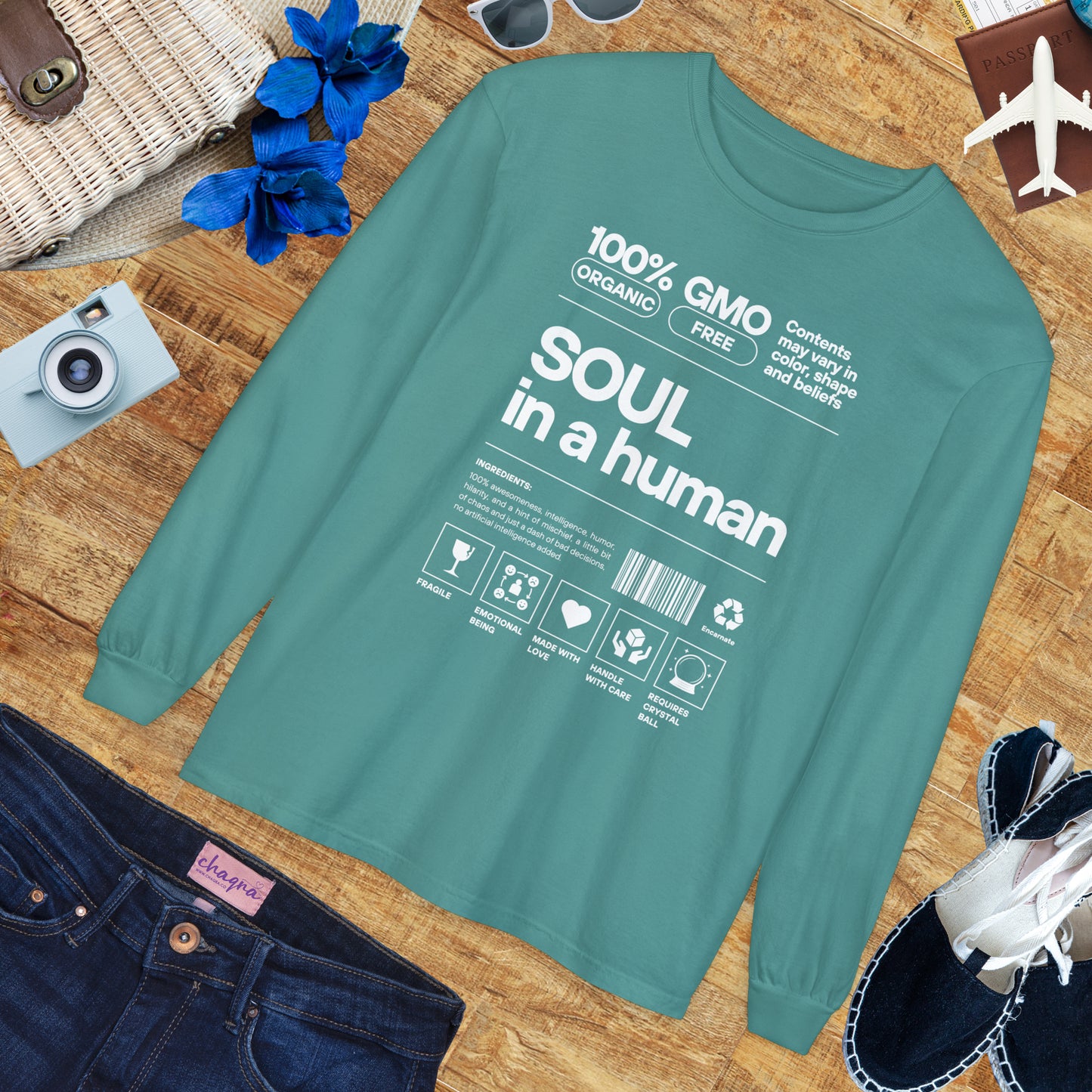 🌟Soul in a Human FUN Fact - Long Sleeve Tee