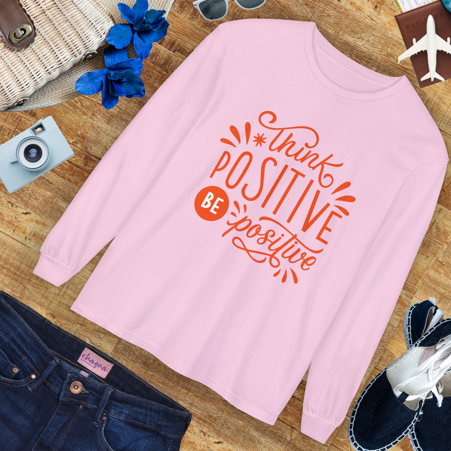 🌞Think Positive, Be Positive - Long Sleeve Soul Tee