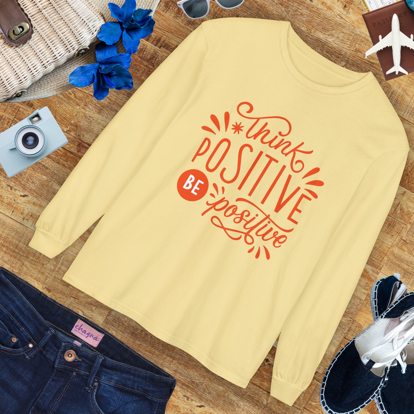 🌞Think Positive, Be Positive - Long Sleeve Soul Tee