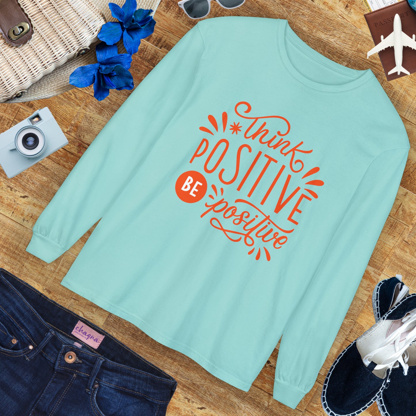 🌞Think Positive, Be Positive - Long Sleeve Soul Tee
