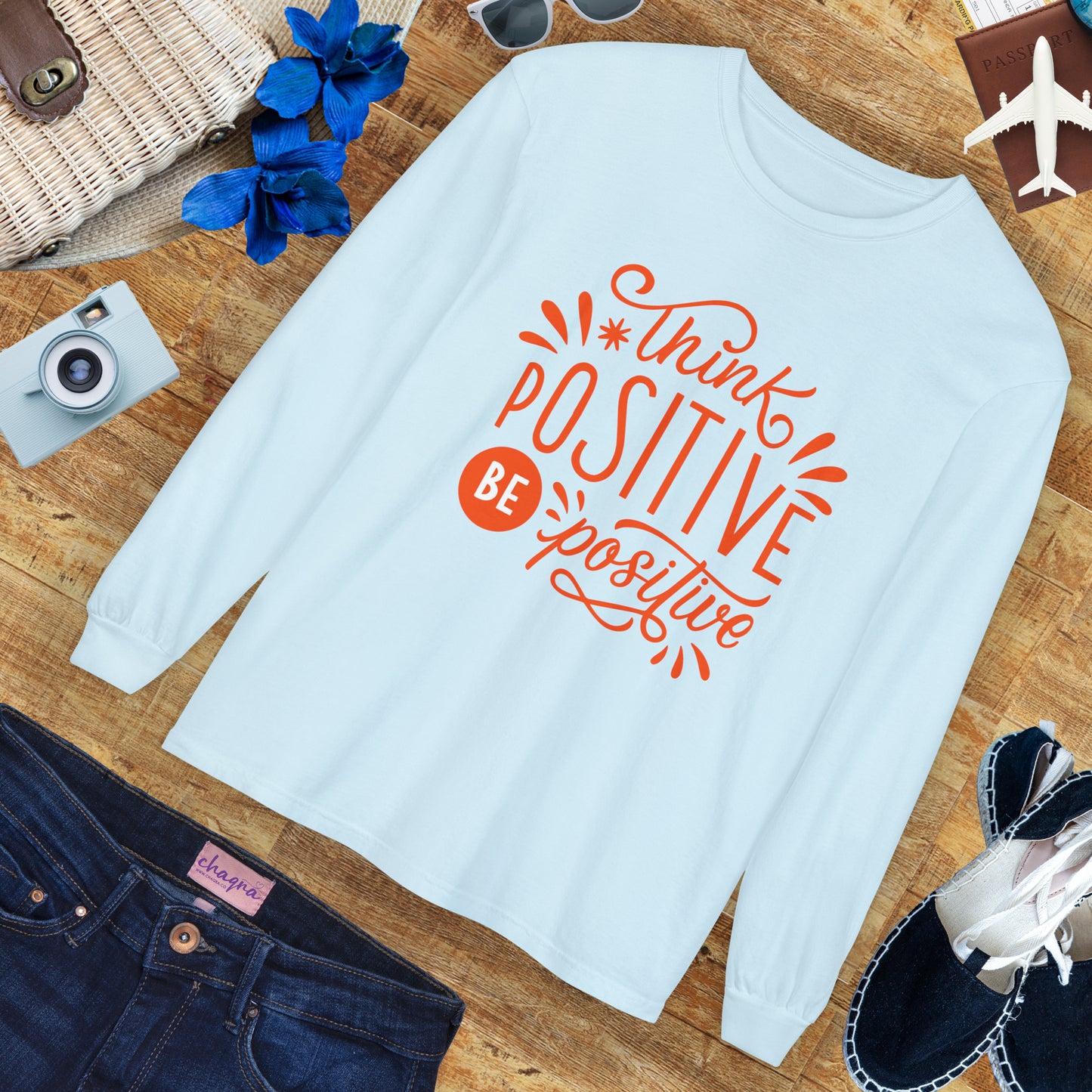 🌞Think Positive, Be Positive - Long Sleeve Soul Tee