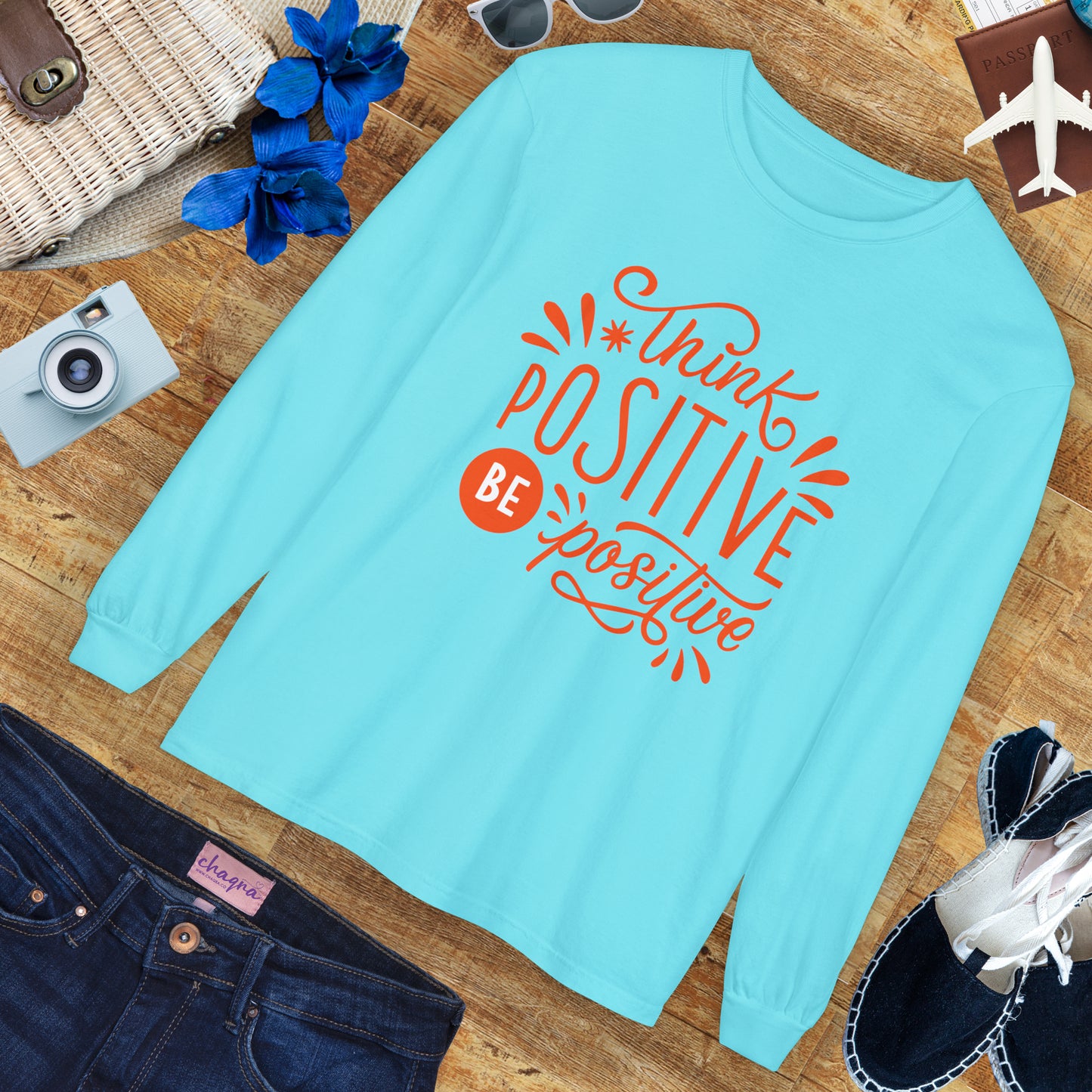 🌞Think Positive, Be Positive - Long Sleeve Soul Tee
