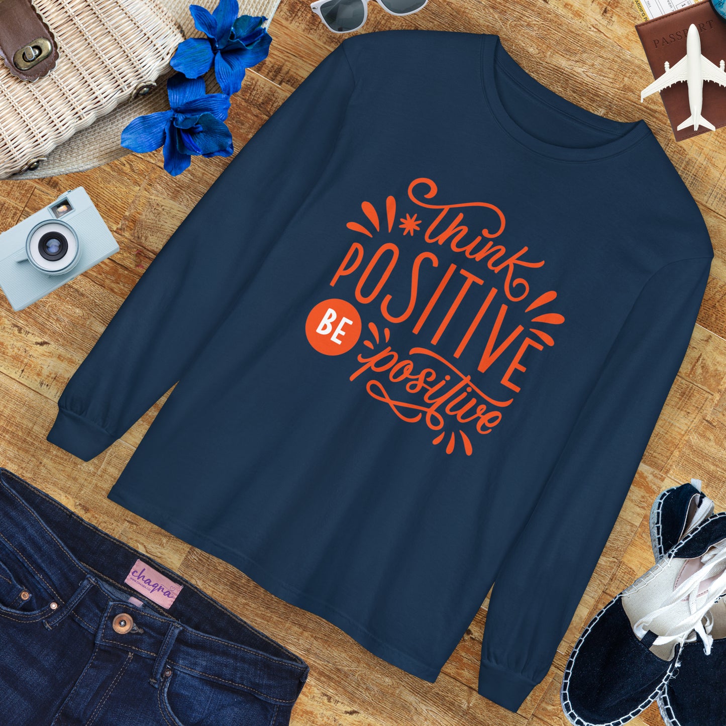 🌞Think Positive, Be Positive - Long Sleeve Soul Tee