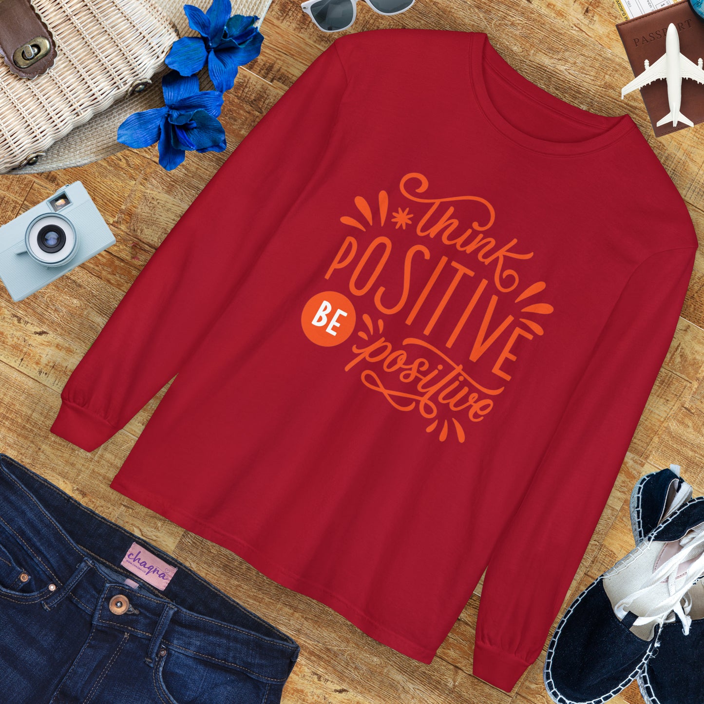 🌞Think Positive, Be Positive - Long Sleeve Soul Tee