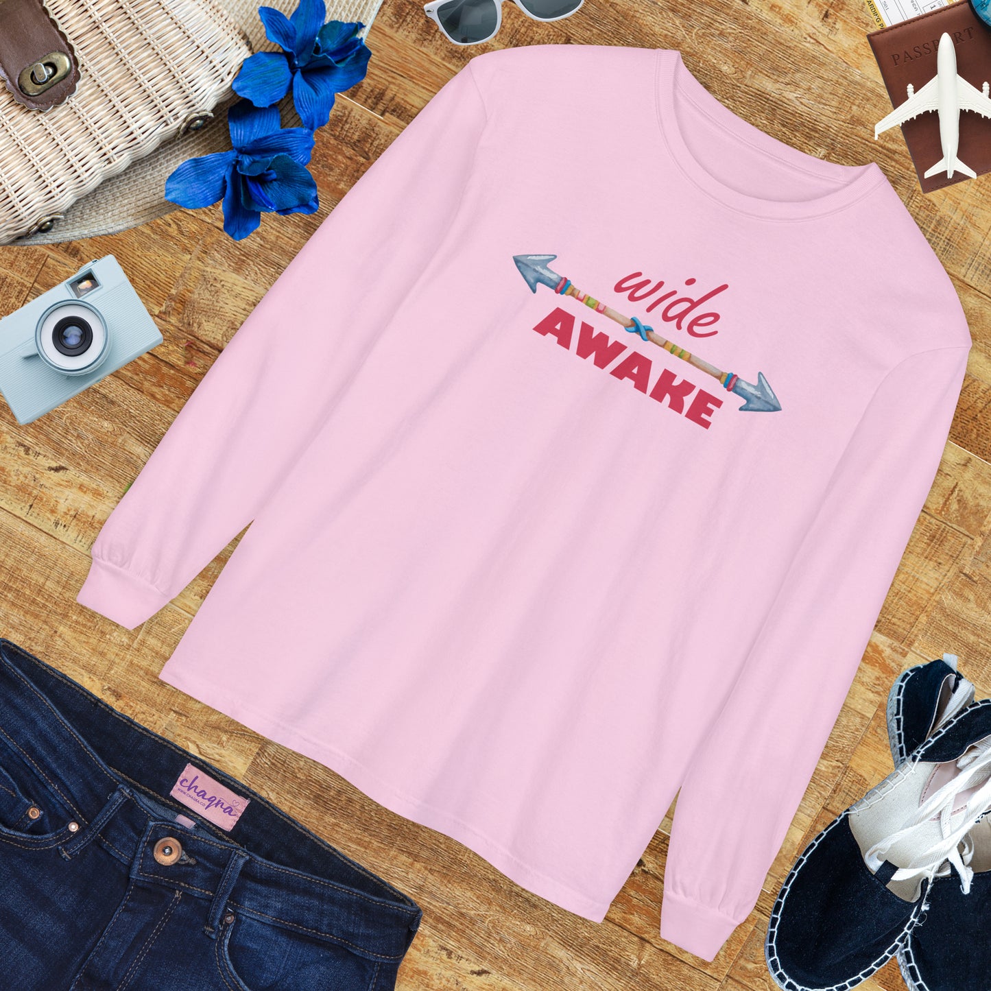 👁️Wide Awake - Conscious Living Long Sleeve Tee