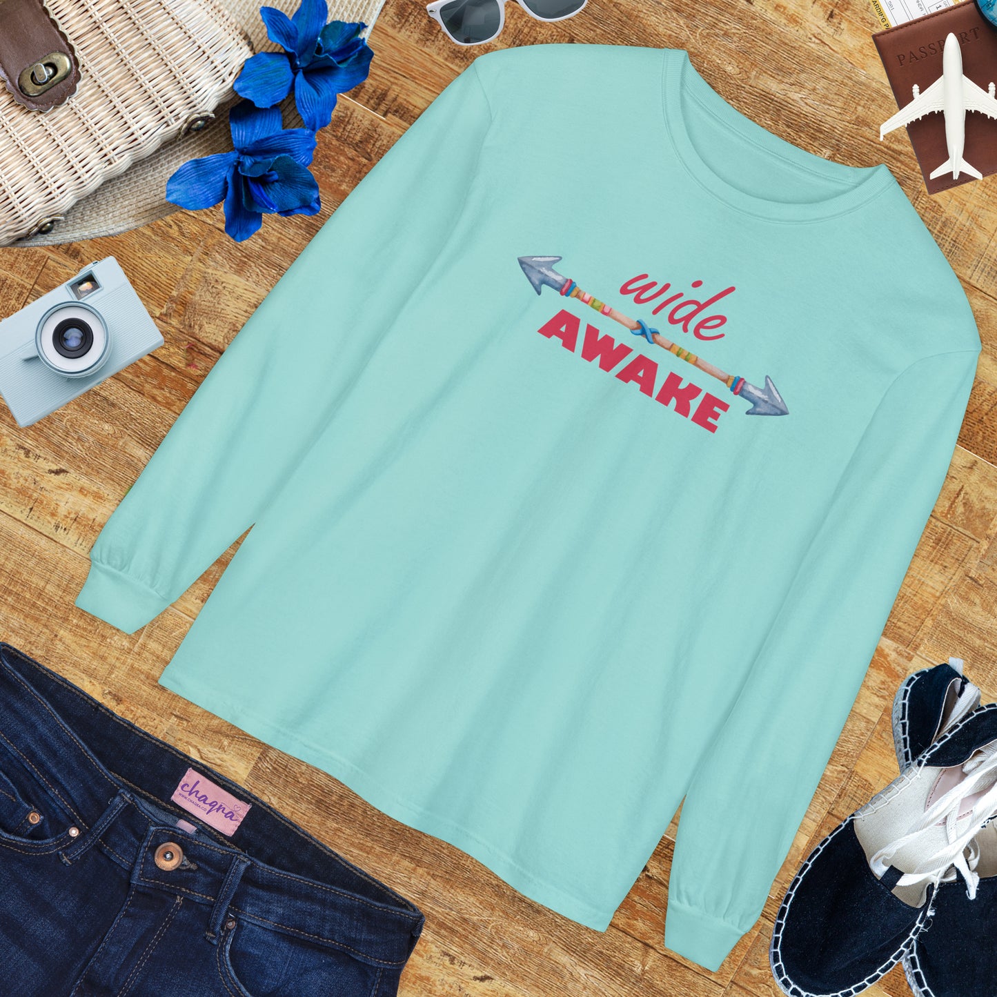 👁️Wide Awake - Conscious Living Long Sleeve Tee