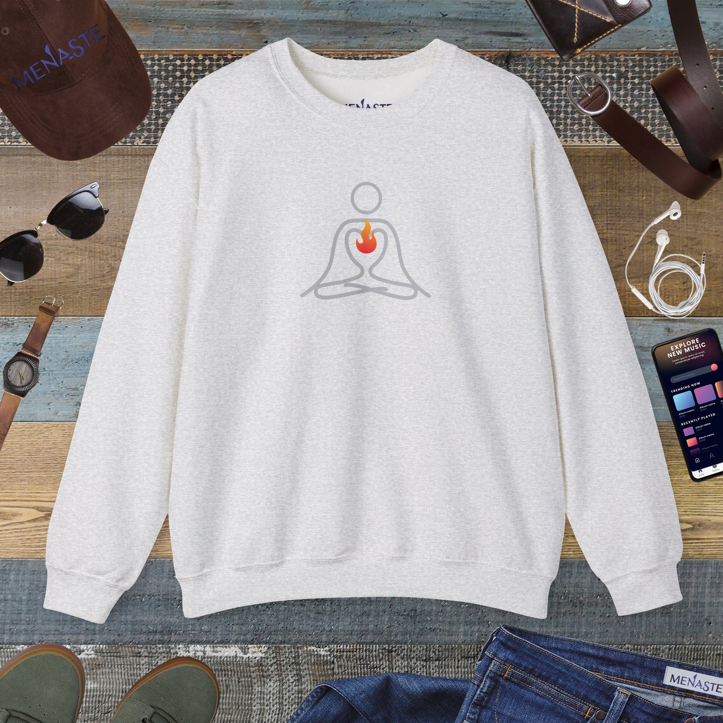 🔥 Menaste “The Inner Temple” Sweatshirt