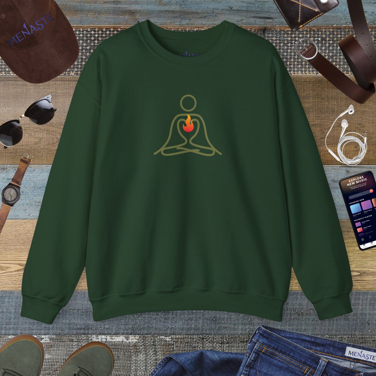 🔥 Menaste “The Inner Temple” Sweatshirt