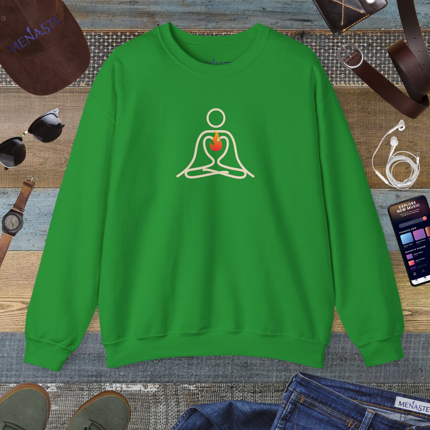 🔥 Menaste “The Inner Temple” Sweatshirt