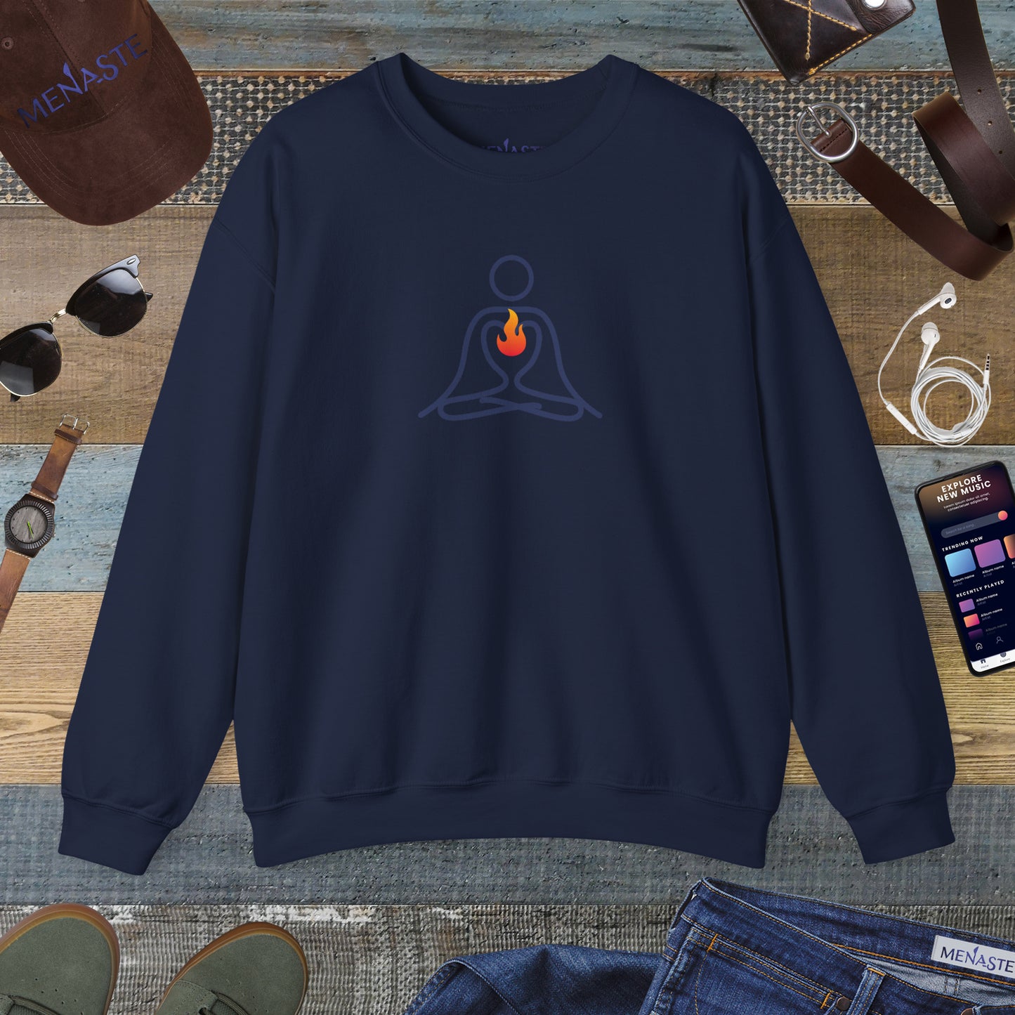 🔥 Menaste “The Inner Temple” Sweatshirt