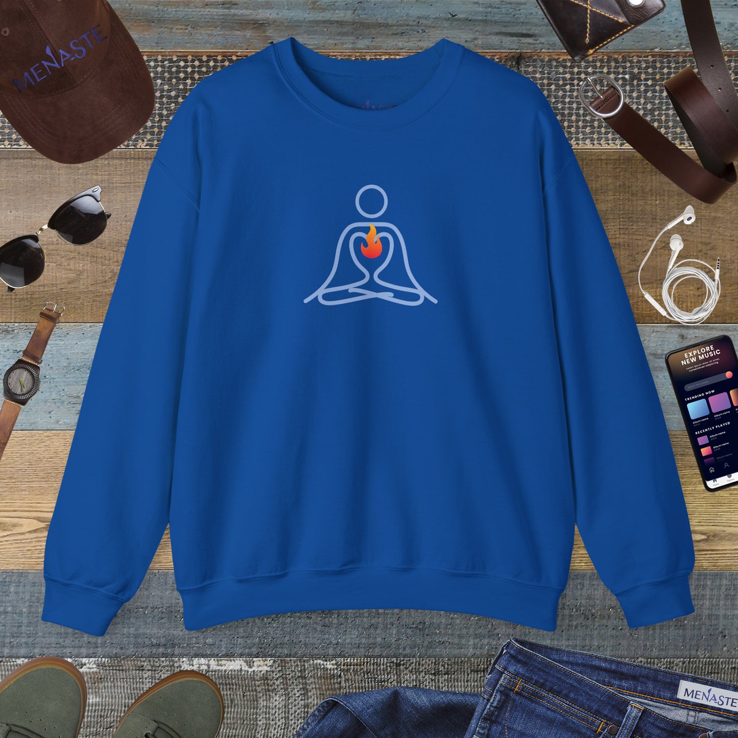 🔥 Menaste “The Inner Temple” Sweatshirt