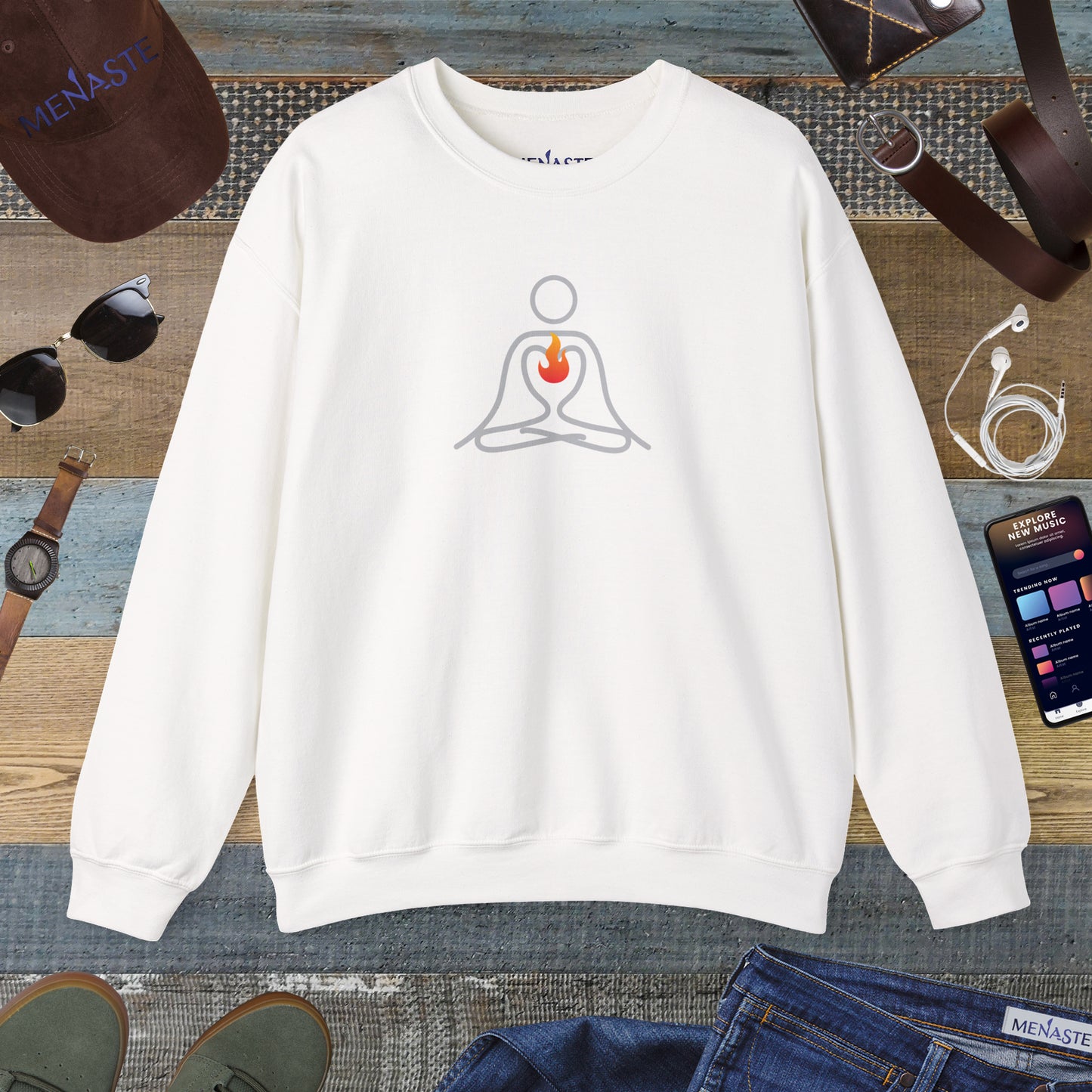 🔥 Menaste “The Inner Temple” Sweatshirt