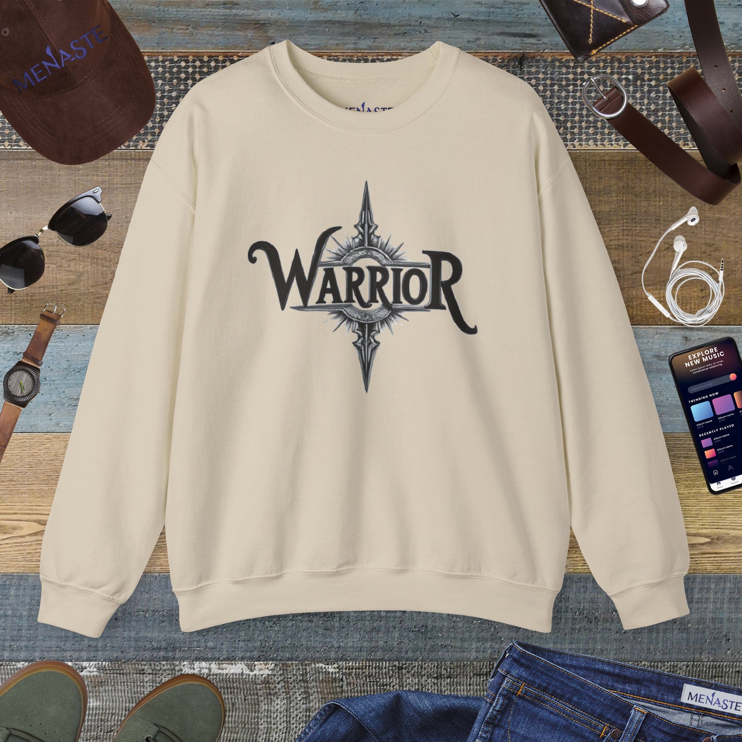 ⚔️ Menaste "WARRIOR" Sweatshirt