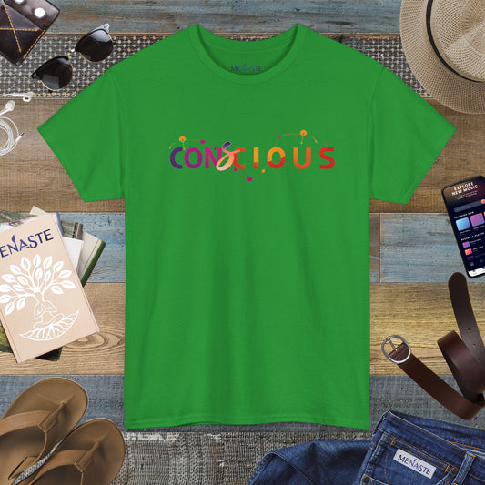 🌙✨ CONSCIOUS — The Presence Menaste T-shirt