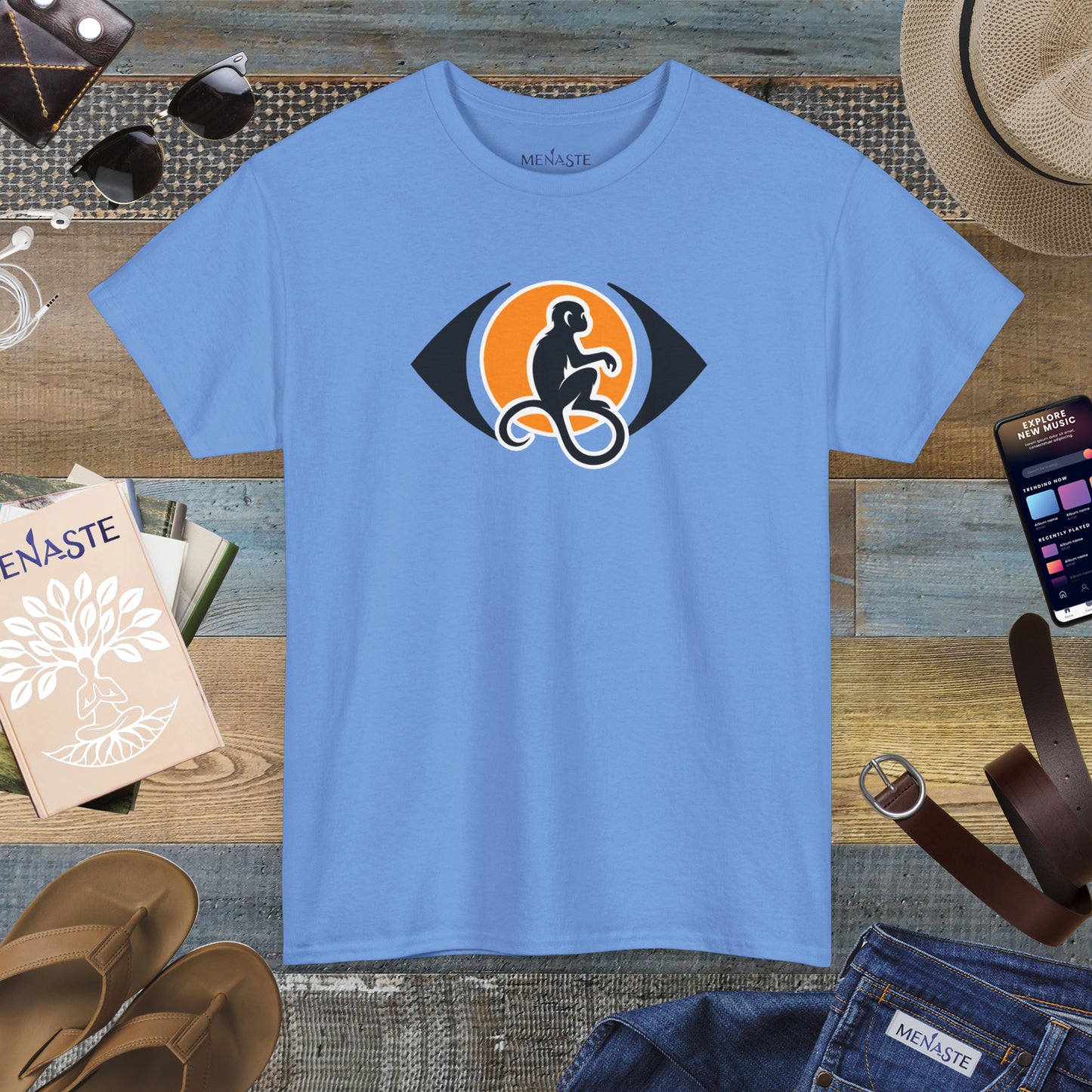 🌑 THE THREE STATES OF MIND — Symbolic Menaste T-Shirt