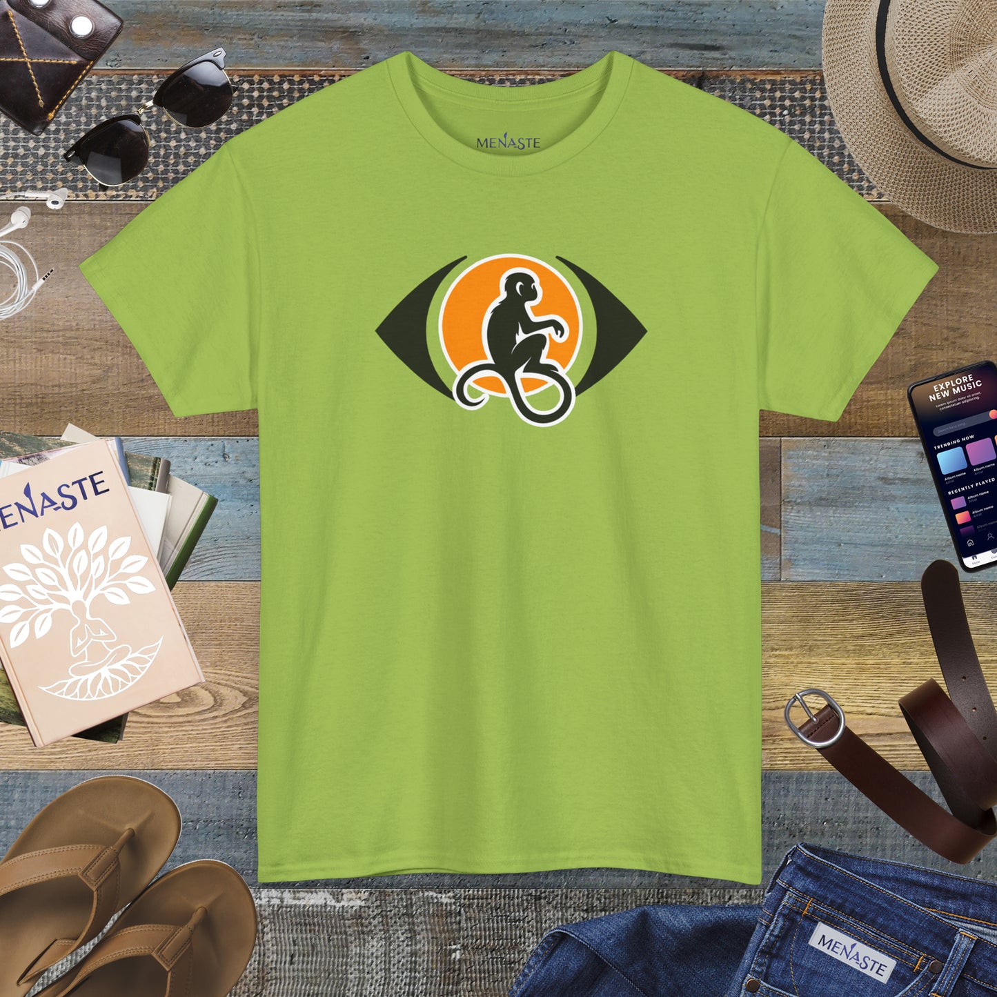 🌑 THE THREE STATES OF MIND — Symbolic Menaste T-Shirt