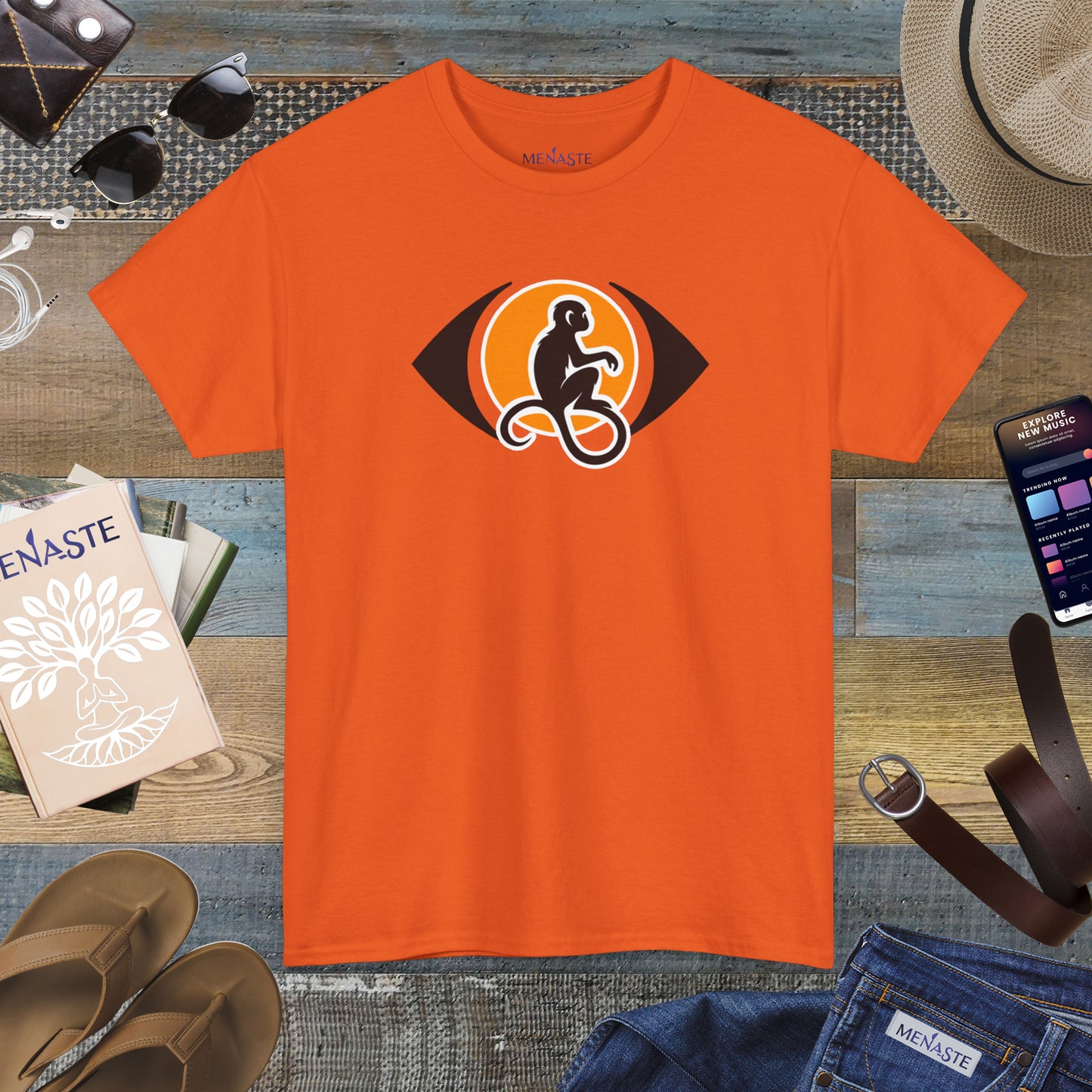 🌑 THE THREE STATES OF MIND — Symbolic Menaste T-Shirt