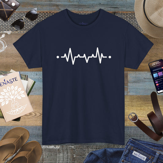 🜂 “The Line Between Worlds” — Menaste Presence T-Shirt