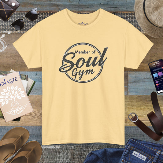 💪 Menaste "Member of the Soul Gym" — Conscious Strength Tee