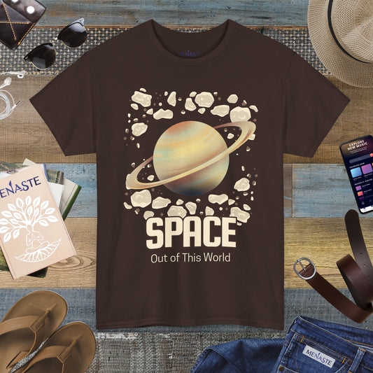 🌌 Menaste "Out of This World" — Cosmic Expansion Tee