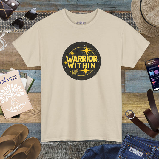 ⭐🔥 Menaste “Warrior Within” Tee — The Inner Strength Edition
