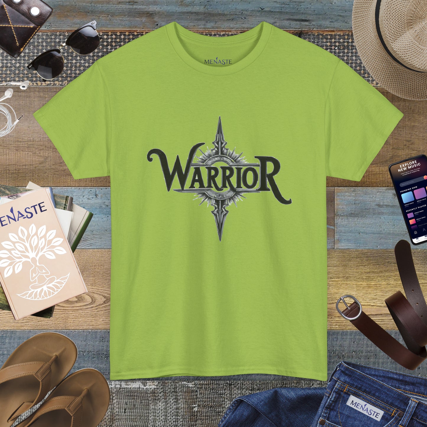 ⚔️ Menaste "WARRIOR" — Inner Strength Tee