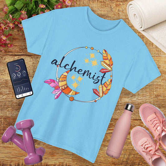 "Alchemist of the Soul" - Boho Style Heavy Cotton Tee