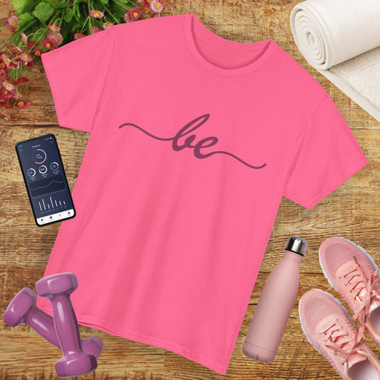 BE Tee — Stillness Woven in Cotton