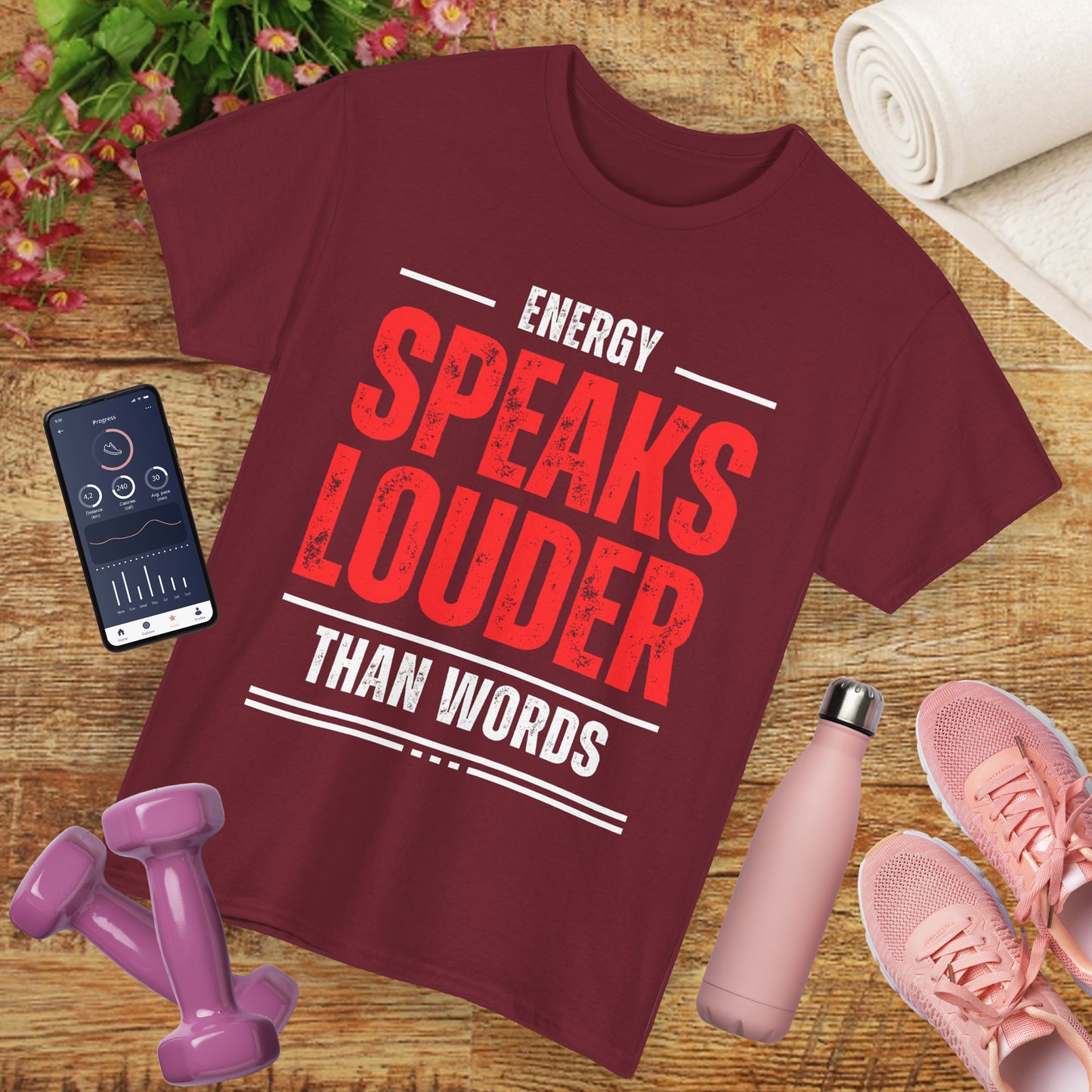 ⚡Vibe Frequency Heavy Cotton Tee - Where Energy Speaks Truth