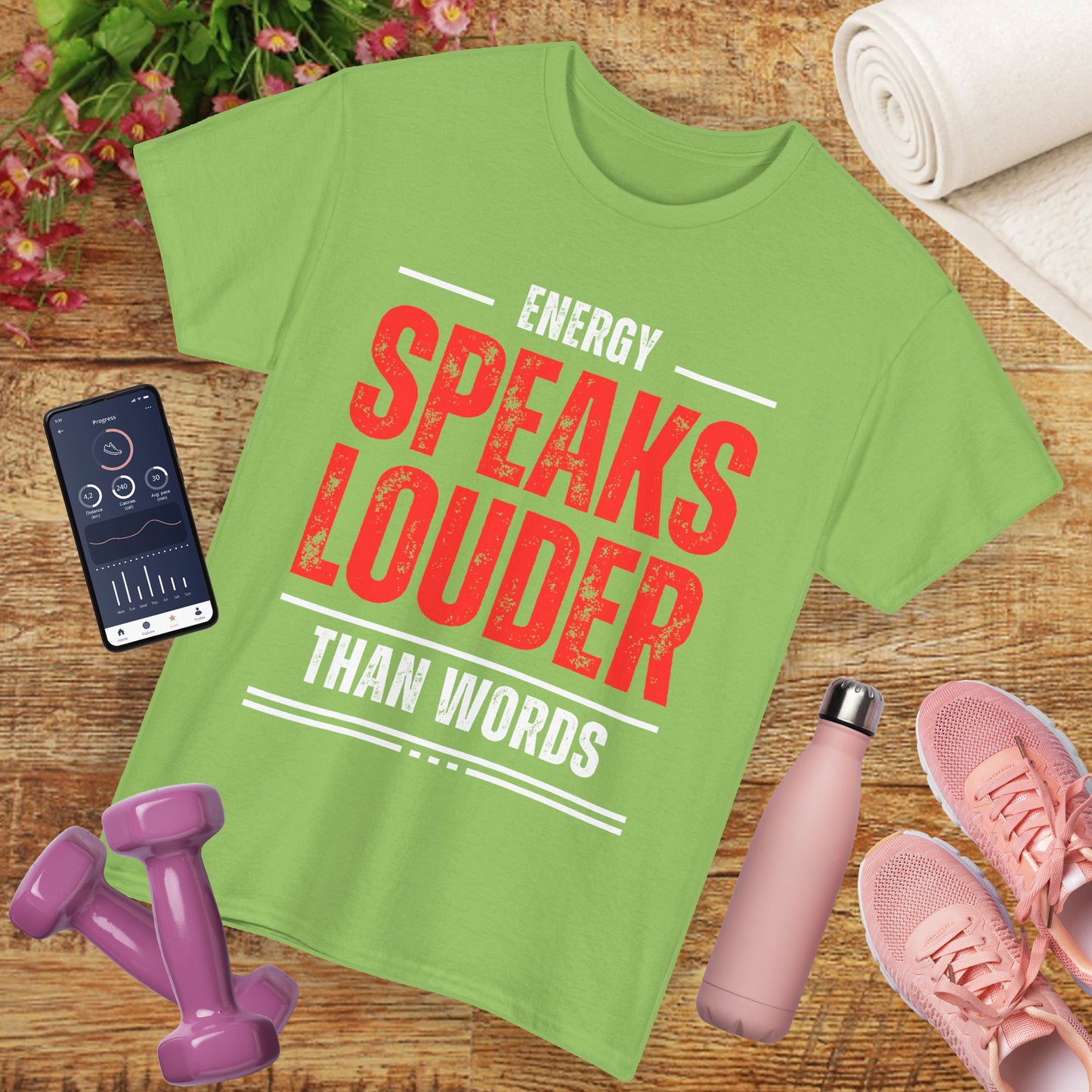 ⚡Vibe Frequency Heavy Cotton Tee - Where Energy Speaks Truth