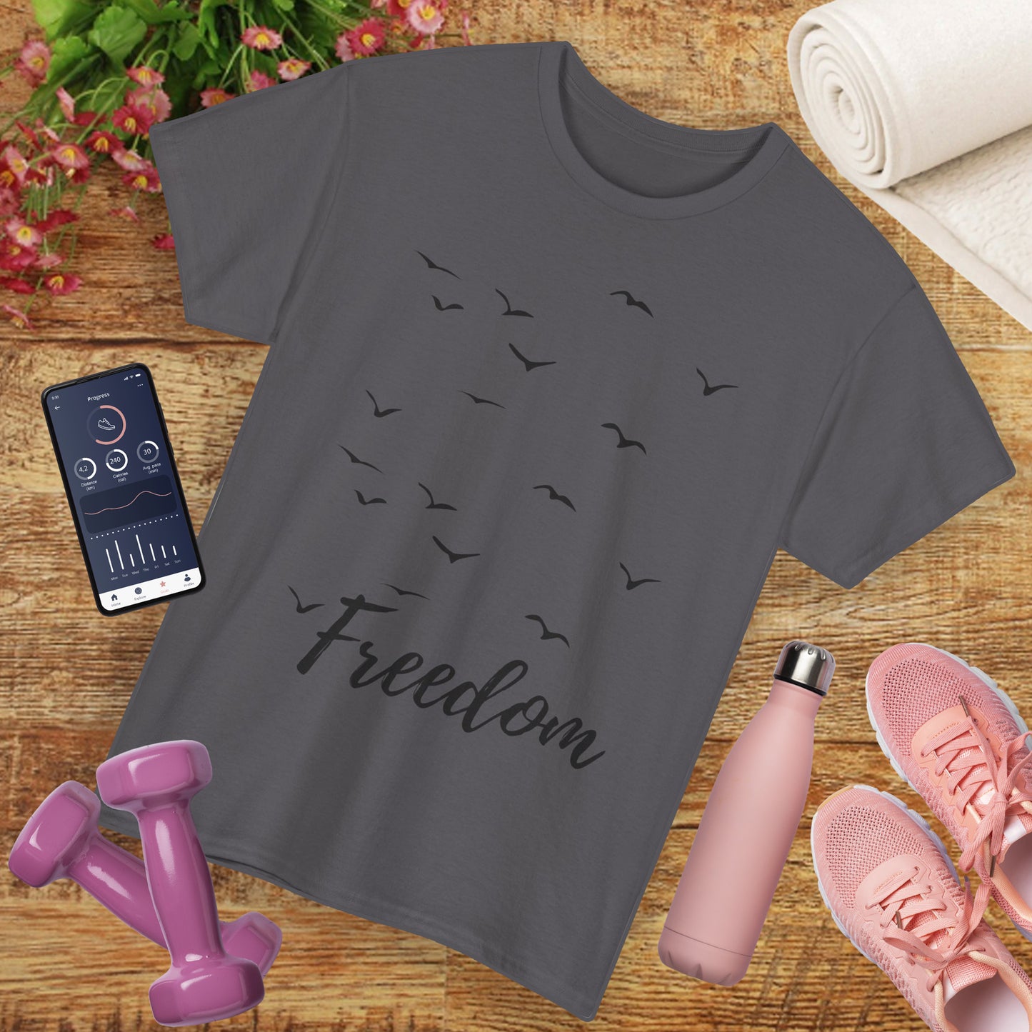 Freedom Flight - Let Your Soul Soar Heavy Cotton Tee