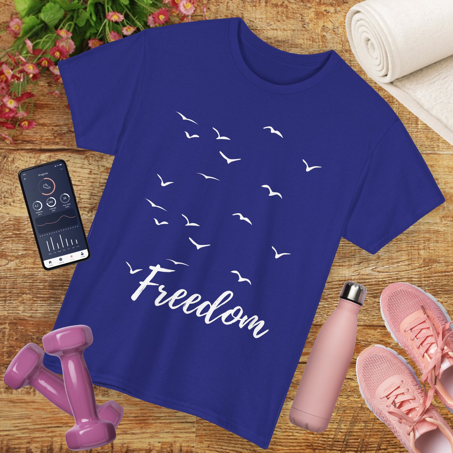 Freedom Flight - Let Your Soul Soar Heavy Cotton Tee