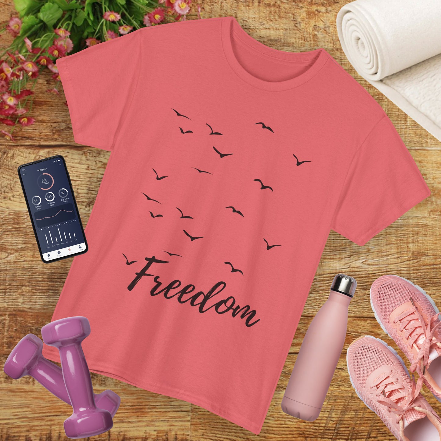Freedom Flight - Let Your Soul Soar Heavy Cotton Tee