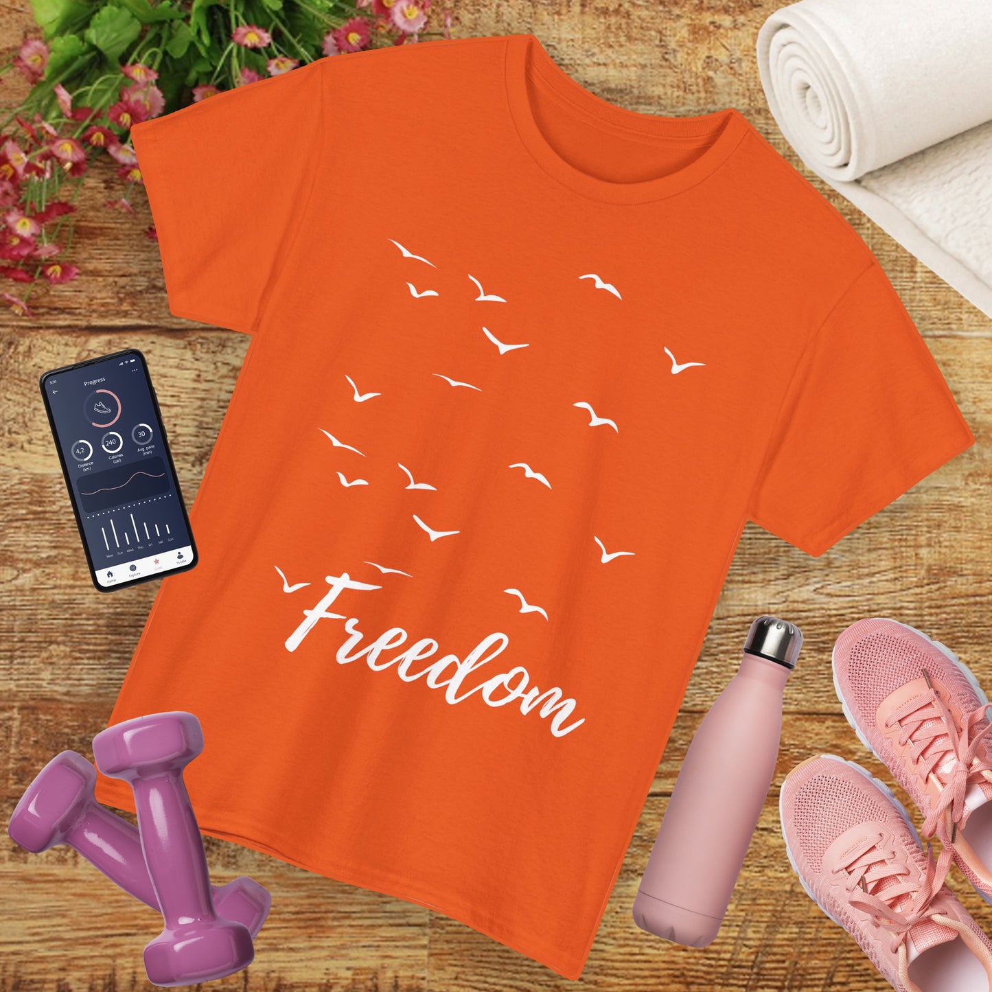 Freedom Flight - Let Your Soul Soar Heavy Cotton Tee